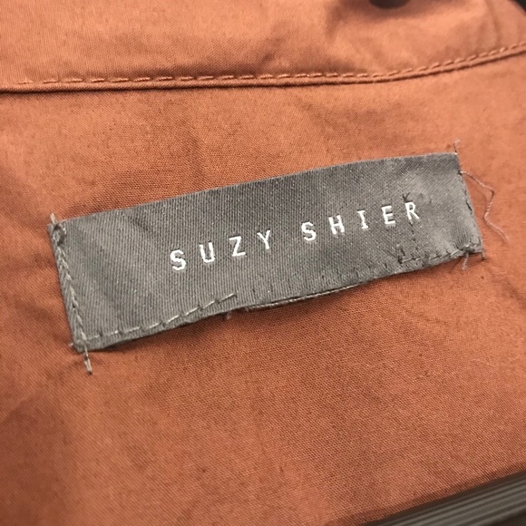 A SUZY SHIER BROWN LIGHT COAT - Picture 6 of 6